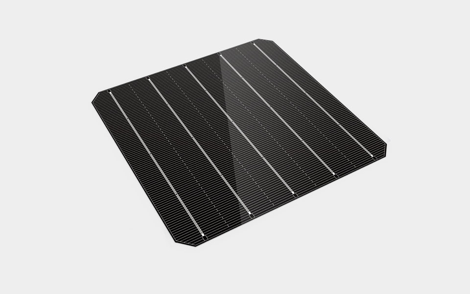 Monocrystalline solar panel